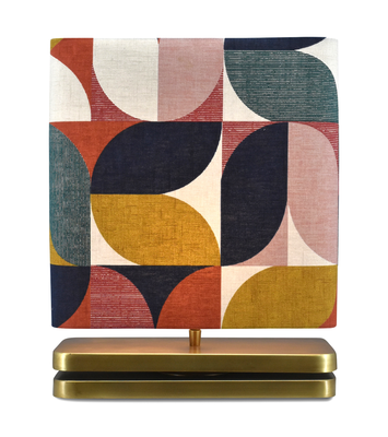 Tafellamp Pizzo retro brons