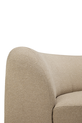 Bulky modulaire sofa - almond