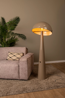 Barone Vloerlamp Taupe en Beige