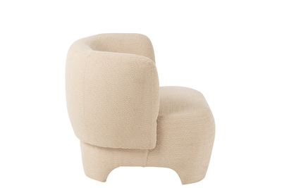 Stoel Poppy Bouclé Beige