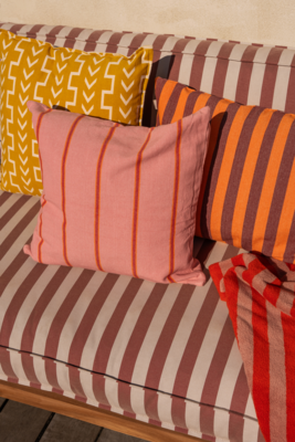Kussen Romee orange/brown