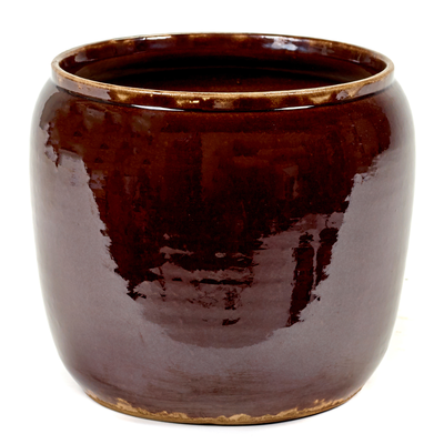 Serax plantenpot Costa brown