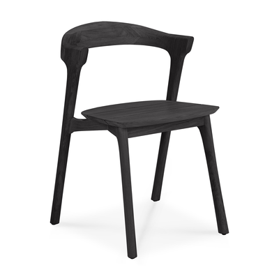 Ethnicraft - Outdoor - Teak Bok tuinstoel - zwart