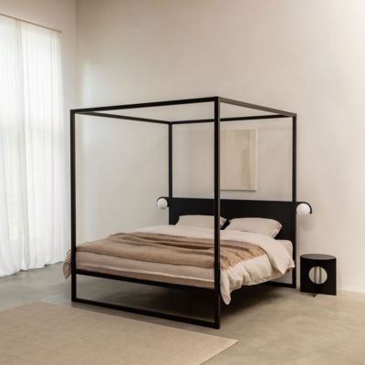 Hemelbed bedframe °02 | Zwart