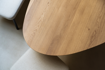 Studio HENK tafel Butterfly Blob, zwart frame - Smart Collectie