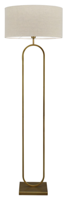 Vloerlamp Rico brons