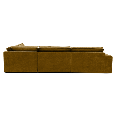 Hoekbank Segment Becotton green