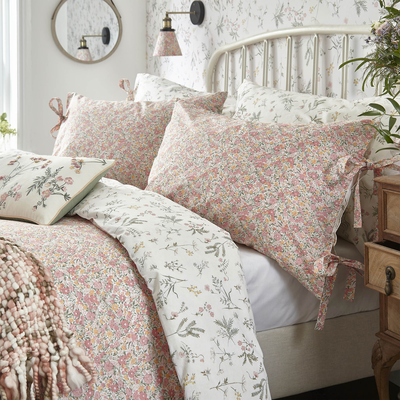 bedtextiel laura ashley loveston coral pink
