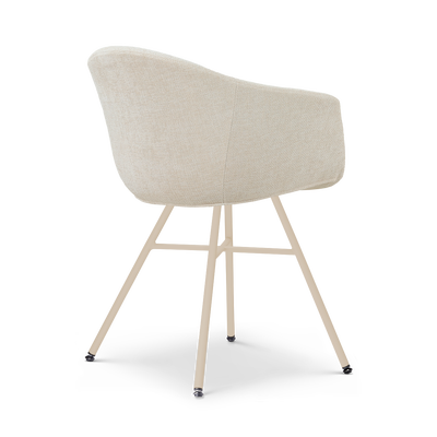eetkamerstoel Noa-Otis beige onderstel