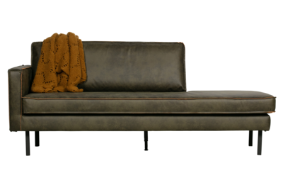 BePureHome daybed Rodeo lederlook