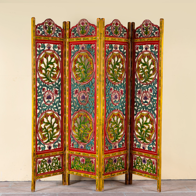 Nevaan - Handgesneden Mangohouten Roomdivider