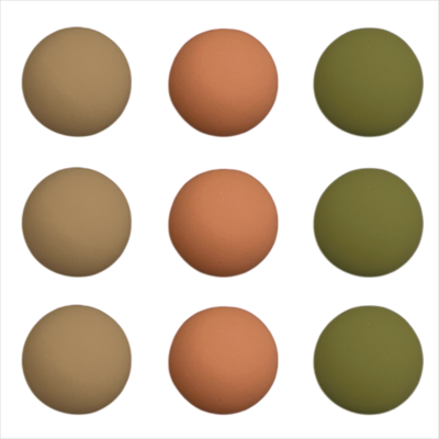 Magneetjes voor magneetbord | Set van 9