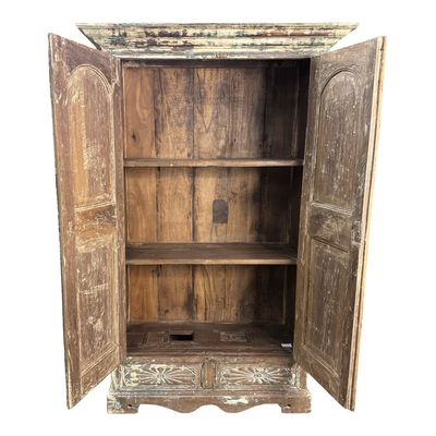 kast 2 deur 2 la snijwerk uniek