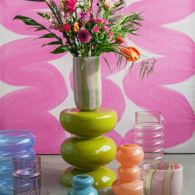 Bijzettafel Mala glossy