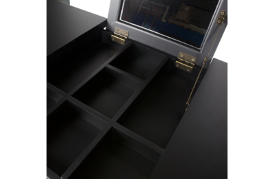 WOOOD hal/kaptafel zwart
