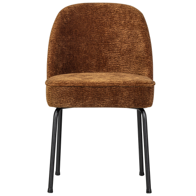 Vogue eetkamerstoel structure velvet brass