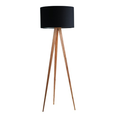 Zuiver Tripod Wood Vloerlamp