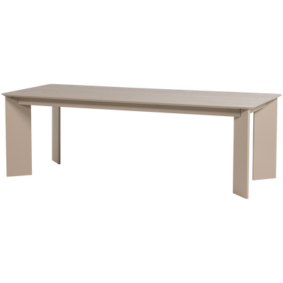 Tablo eettafel afgerond vj 240x100 cm dakargrau [fsc]
