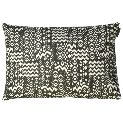 Kussen bohemian olijf ecru