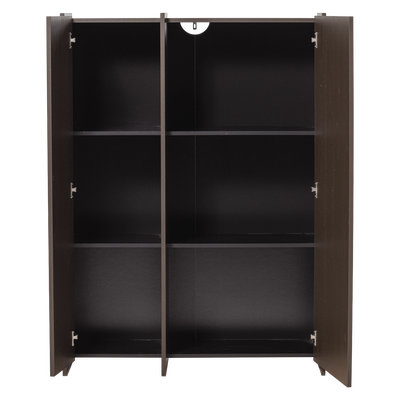 Brock 2-deurs kast essen fineer warmgrijs [fsc]