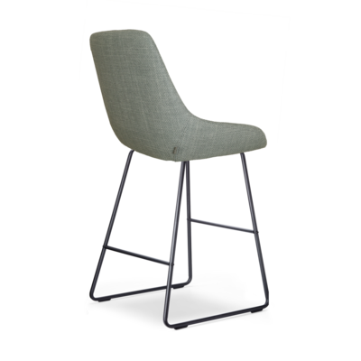 Barkruk Nino-Isa zwart onderstel - 75 cm