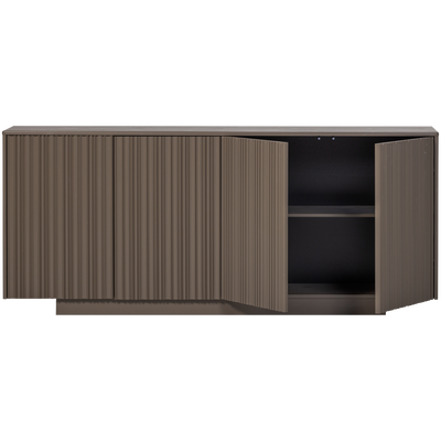 Nova dressoir 200 cm grenen truffel bruin [fsc]