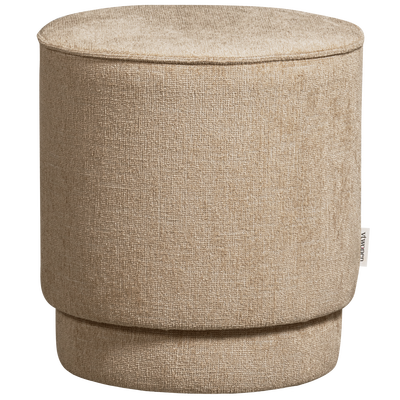 Pearl poef naturel melange