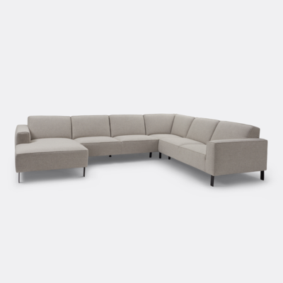 Loods 5 u-hoekbank Toronto nero