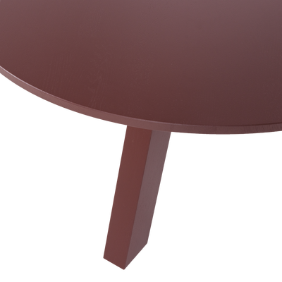 Rhonda eettafel o129 cm eiken middenbruin [fsc]