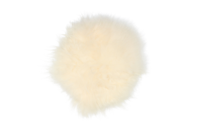 Stoelpad IJslandse schapenvacht wit (set van 2)
