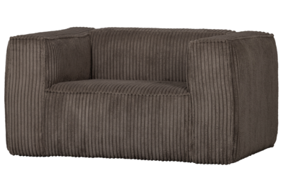 Bean fauteuil grove ribstof