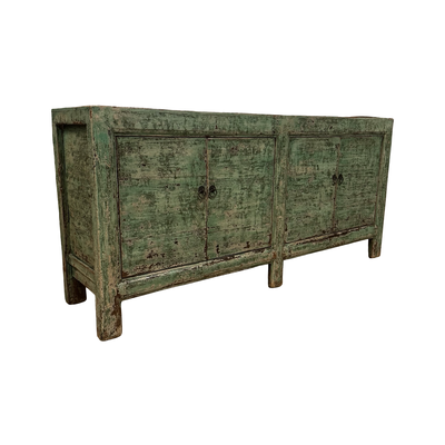 dressoir 4deur groen uniek