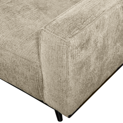 Statement 3-zits bank 230 cm beige melange