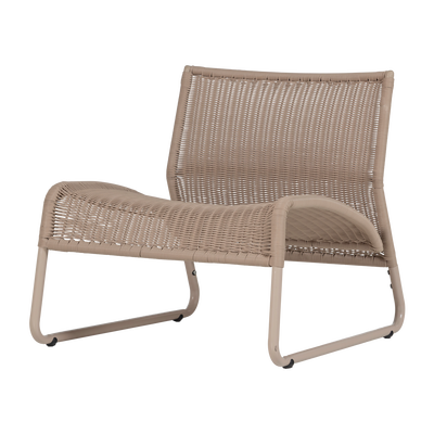 West tuin loungestoel honinggeel