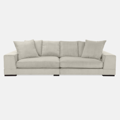 Mino 3-zits Ribcord60LGrey