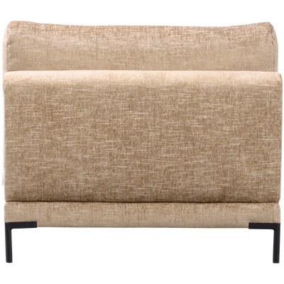 Couple loveseat element mud melange