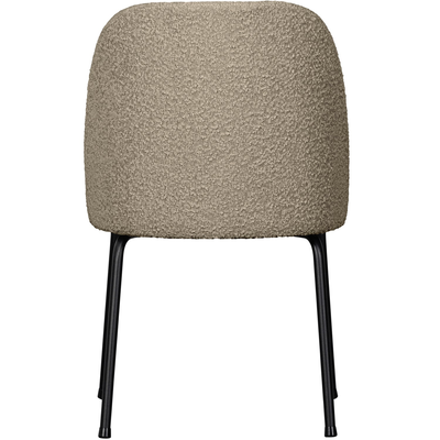 Vogue eetkamerstoel structure velvet brass