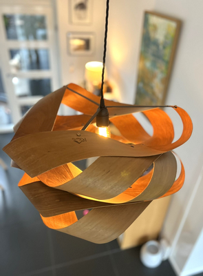 Lampenkap Swell Teak