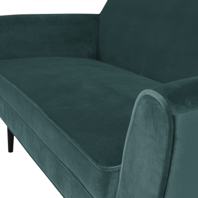 Rocco bank 150 cm velvet off white [fsc]