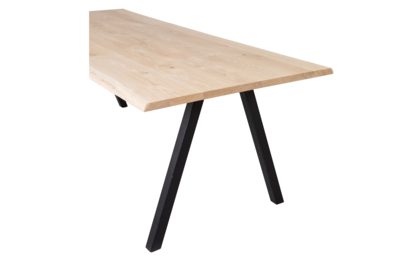 WOOOD tafel Tablo boomstam eiken 160x90 [fsc]