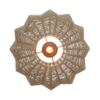 Wand-plafondlamp Bowie naturel