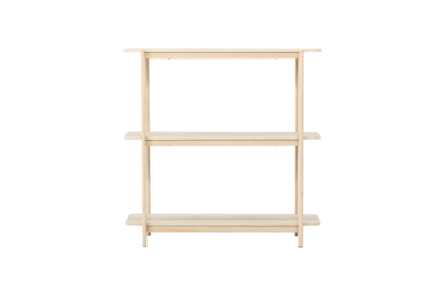 Nuku Open Kast 120cm - Licht Eiken