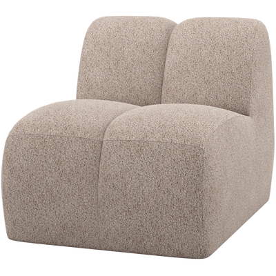 Mojo 1-zits element boucle ecru melange