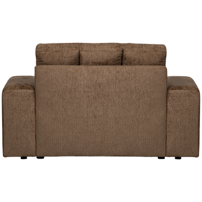 Second date loveseat velvet warmgrijs