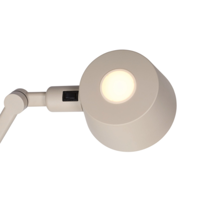 Vloerlamp Kees hoog crème