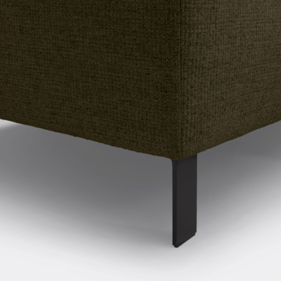 Loods 5 u-hoekbank Toronto nero