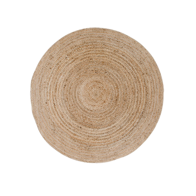 Rond vloerkleed Milou naturel