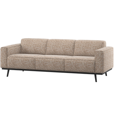 Statement 3-zits bank 230 cm beige melange