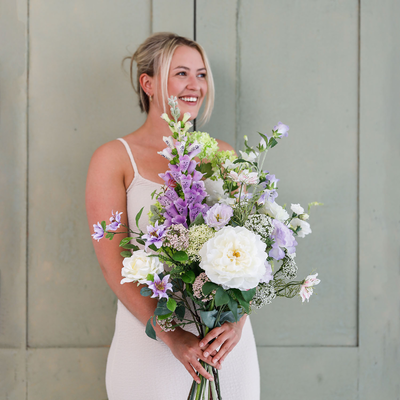 Zijden boeket Zoë Maree