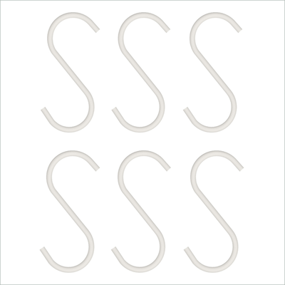 S-haakjes - set van 6